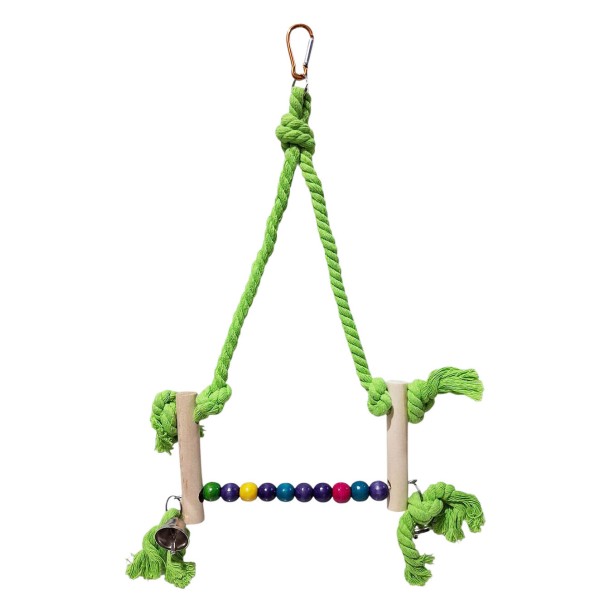 MIZOO ΠΑΙΧΝΙΔΙ ΚΟΥΝΙΑ ΜΕ ΣΧΟΙΝΙ ΓΙΑ ΠΑΠΑΓΑΛΑΚΙ ΔΙΑΦΟΡΑ ΧΡΩΜΑΤΑ 20X32CM